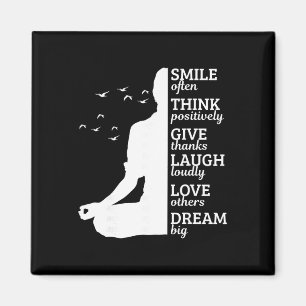 Yoga Apparel Co. Meditation Yoga Buddhism Spiritua Magnet
