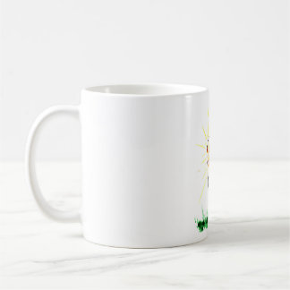 Yoga Art - "Mother in Waiting" Modified Cobra Pose Coffee Mug
