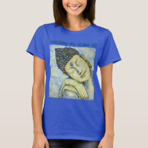 Yoga Asana Buddha Art Relaxed Muscle Tank