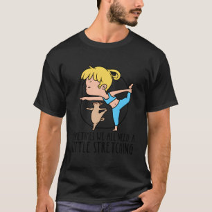 Yoga Asana Pose Meditation Dog Mum T-Shirt