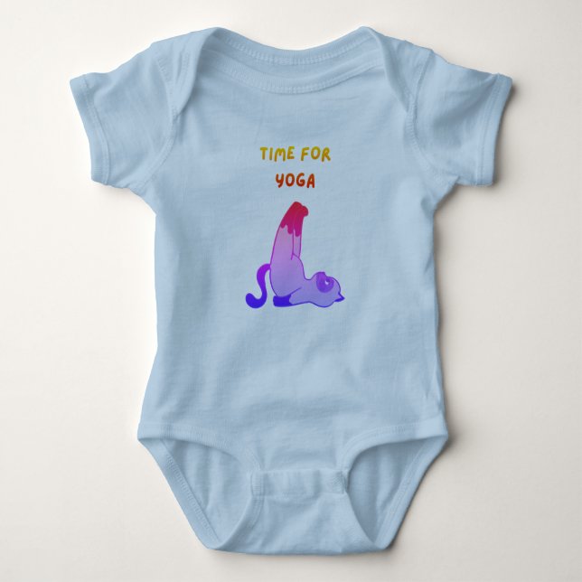 yoga baby bodysuit (Front)