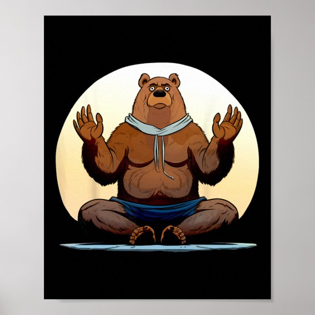 Yoga Bears _1  Poster (Front)