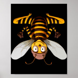 Yoga Bee Poster