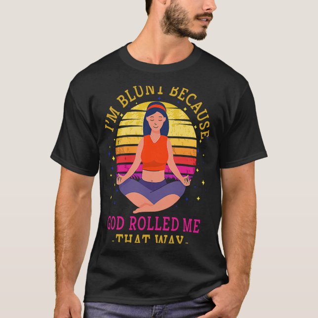 Yoga black Girl For Girl black Girl Tattoo Yoga T-Shirt (Front)