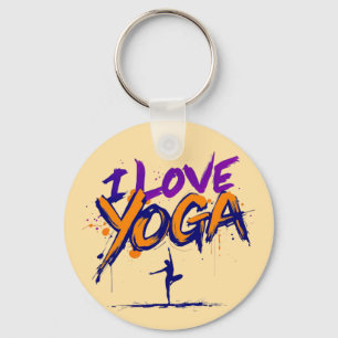 Yoga Bliss Keychain