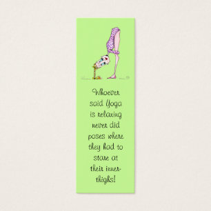 Yoga Bookmark