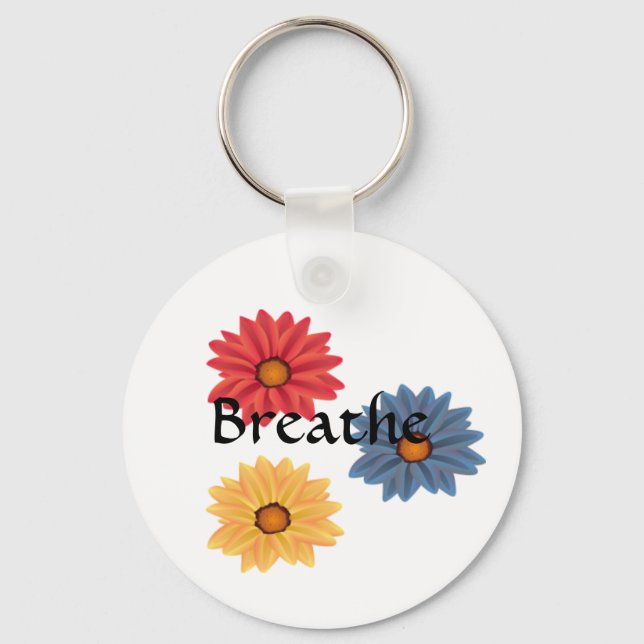 Yoga Breathe Keychain (Front)
