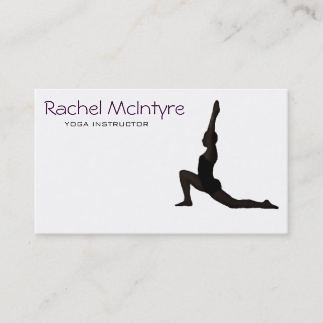 Yoga Business Card (Front)
