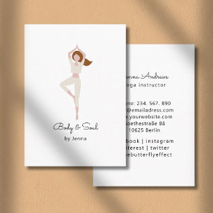  Yoga Business Card