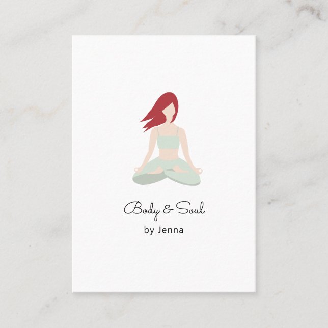  Yoga Business Card (Front)