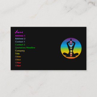Yoga Business Card