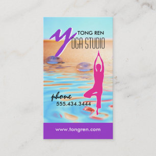 Yoga Business Card Template