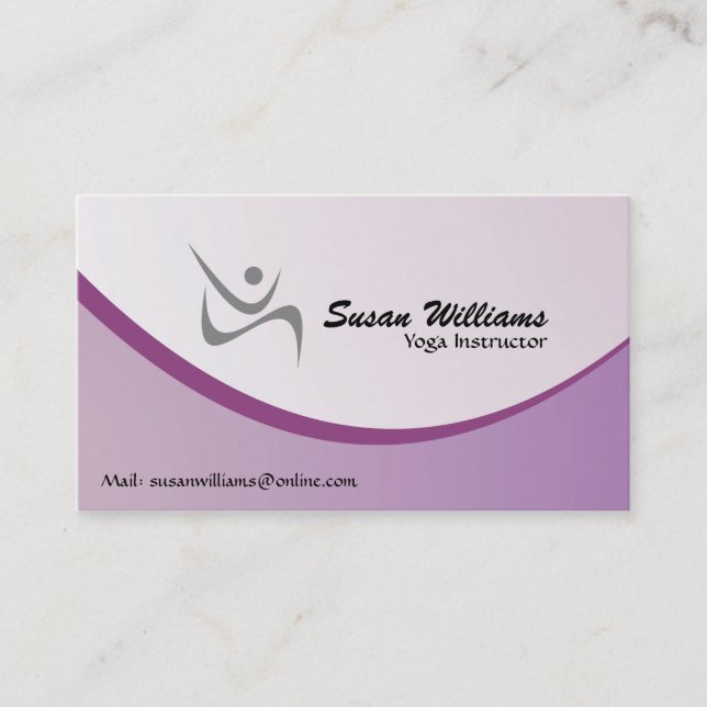 Yoga - Business Cards (Front)