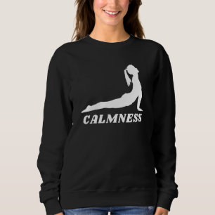 Yoga Calmness Poses Meditation Exercises Yogis Ins Sweatshirt