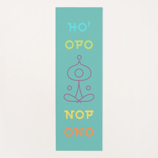Yoga carpet Ho'OPONOPONO Mat (Front)