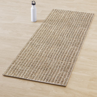 Yoga carpet with jute pattern yoga mat