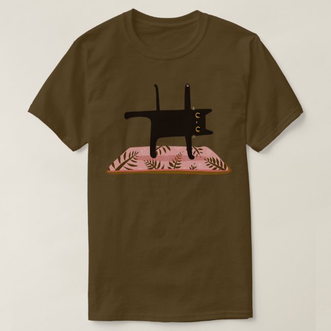 Yoga Cat 2 T-Shirt (Design Front)