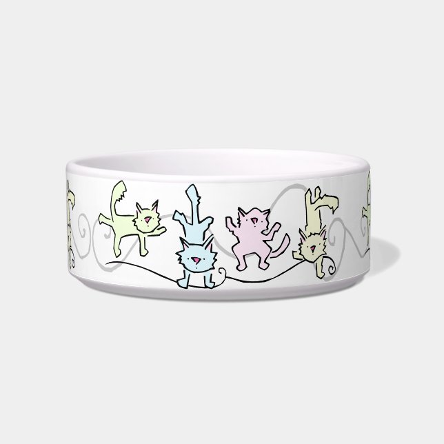 Yoga Cat Bowl (Front)