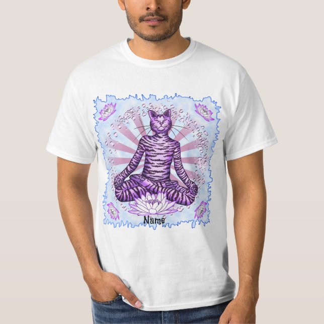 Yoga Cat T-Shirt (Front)