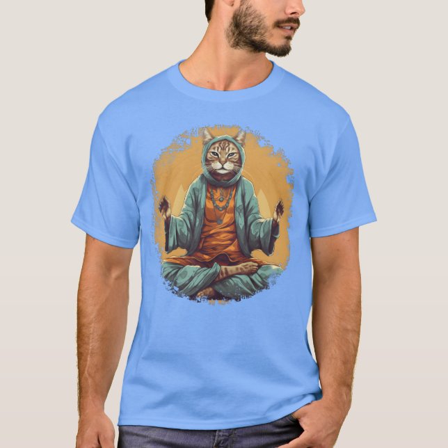 Yoga cats friend T-Shirt (Front)