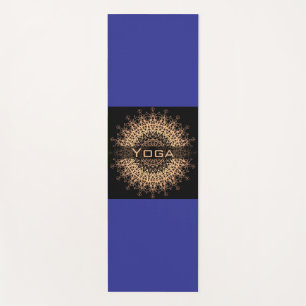 Yoga Centre, yoga, sports, mandala, Golden mandala Mat