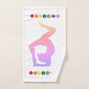 Yoga Chakras Bath Towel Set
