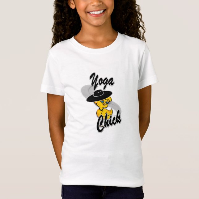 Yoga Chick #4 T-Shirt (Front)