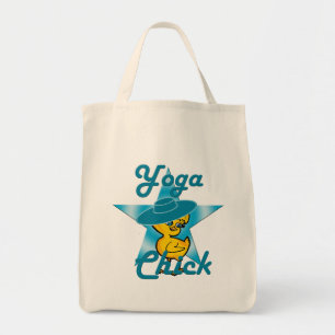 Yoga Chick #7 Tote Bag