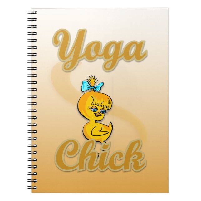 Yoga Chick Notebook (Front)