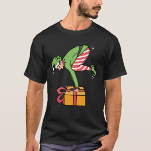 Yoga Christmas Elf Pose T-Shirt