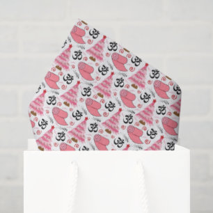 Yoga Christmas Tissue Paper