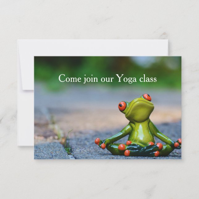 Yoga Class Invite (Front)