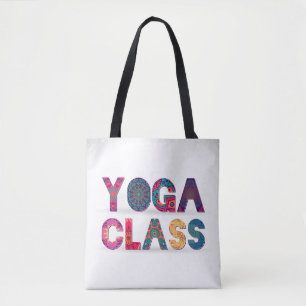 Yoga Class Tote Bag