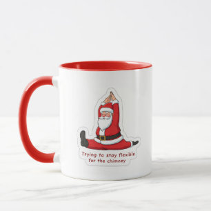 Yoga Claus Mug