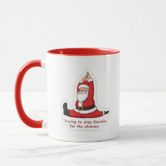 Yoga Claus Mug