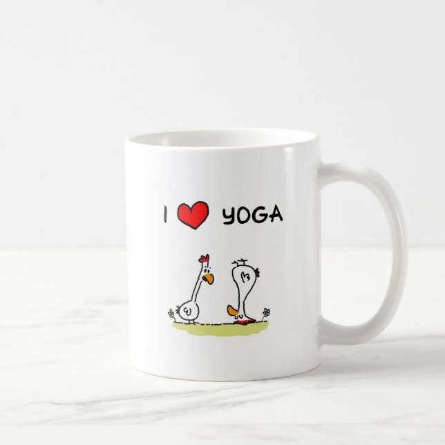yoga coffee mug (Right)