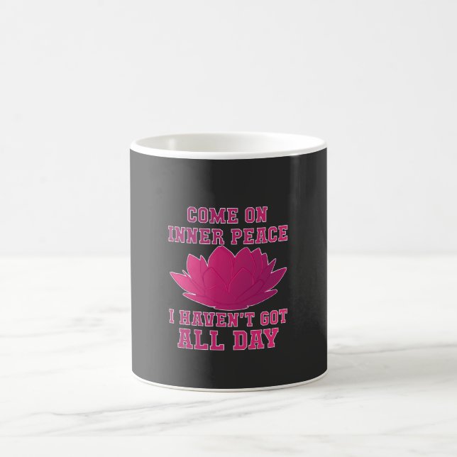 Yoga - Come On Inner Peace Coffee Mug (Center)
