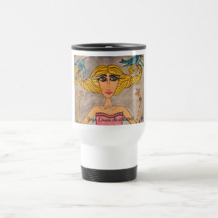 Yoga Divas do it better! Travel Mug