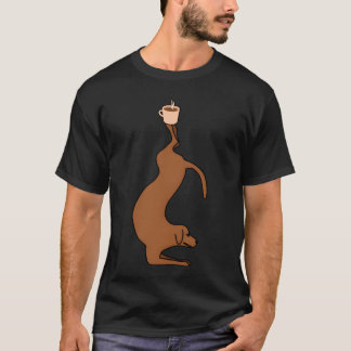 Yoga Dog Coffee Meditation Dogs friends friends T-Shirt