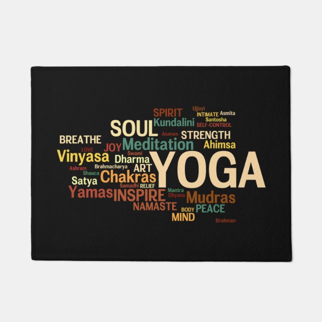 YOGA DOORMAT (Front)