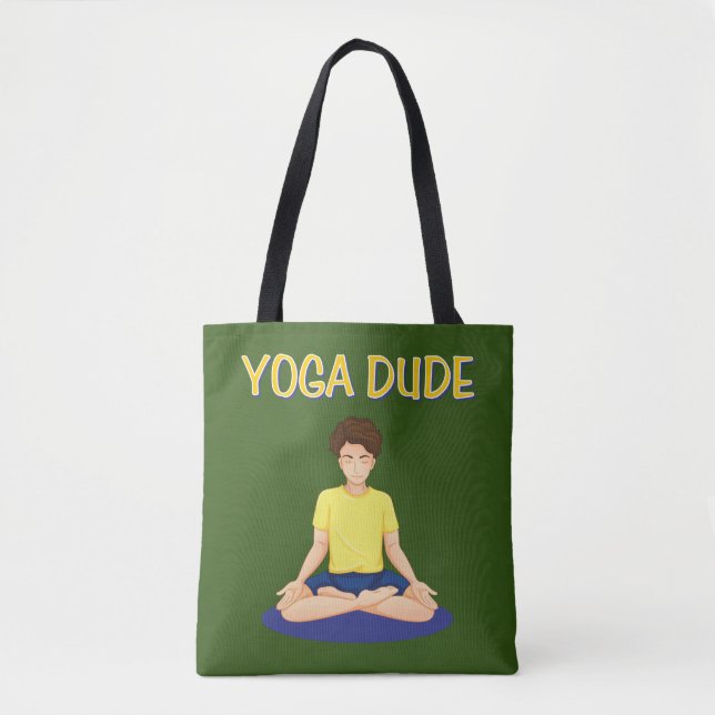 YOGA DUDE TOTE BAG (Front)