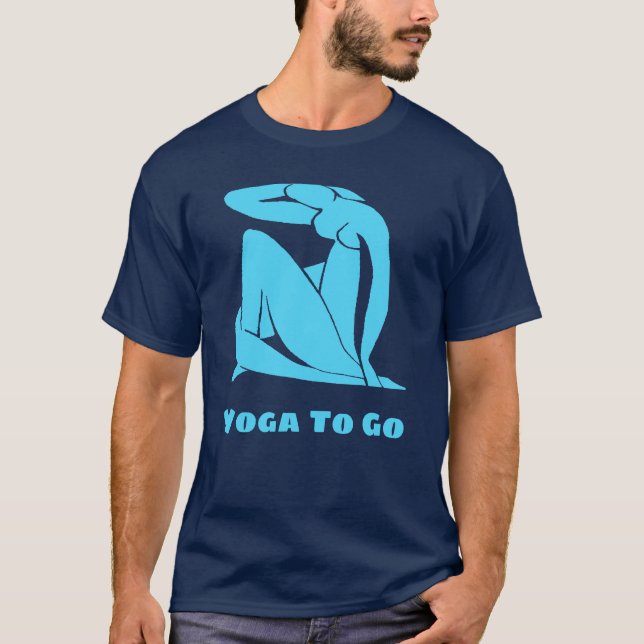 Yoga, edit add text, personalise T-Shirt (Front)