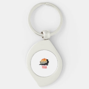Yoga: Embrace the Flow Key Ring