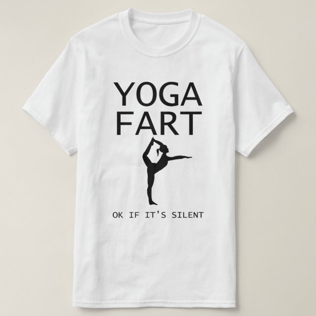 Yoga Fart T-Shirt (Design Front)
