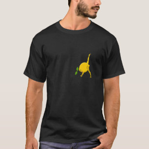 Yoga Fitness Instructor Lemon Lover Vegetable Farm T-Shirt
