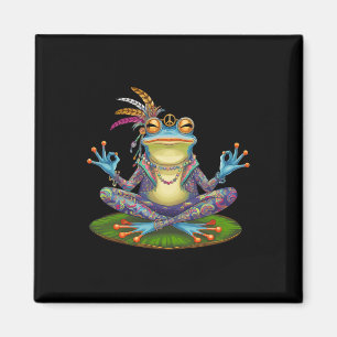 Yoga Frog – Calm And Lanced Magnet