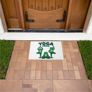 Yoga Frogs Doormat