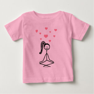 Yoga Girl Baby T-Shirt