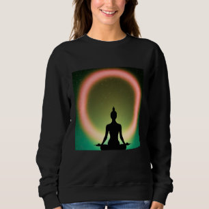 Yoga Girl Female Sun Salutation Meditation Chakra Sweatshirt