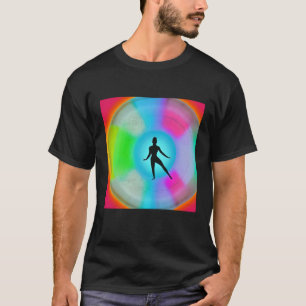 Yoga Girl Female Sun Salutation Meditation Chakra T-Shirt